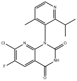 7-氯-6-氟-1-(2-異丙基-4-甲基吡啶-3-基)吡啶并[2,3-D]嘧啶-2,4(1H,3H)-二酮