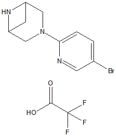 3,6-二氮雜雙環(huán)[3.1.1]庚烷，3-（5-溴-2-吡啶基）-，2,2,2-三氟乙酸鹽（1:2）