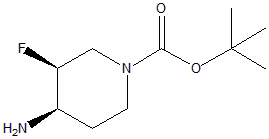 (3S,4R)-N-BOC-3-氟-4-胺基哌啶