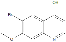 6-溴-4-羥基-7-甲氧基喹啉