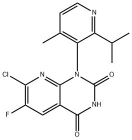 7-氯-6-氟-1-(2-異丙基-4-甲基吡啶-3-基)吡啶并[2,3-D]嘧啶-2,4(1H,3H)-二酮